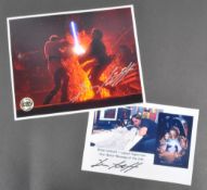 STAR WARS - BRIAN CANTWELL (ILM CREW) - SIGNED OFFICIAL PIX 8X10"