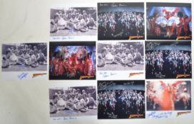 INDIANA JONES - TEMPLE OF DOOM - DANCERS AUTOGRAPH COLLECTION