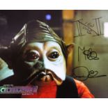 STAR WARS - CELEBRATION II - MIKE QUINN SIGNED 8X10" PHOTOGRAPH