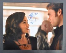 STAR WARS - SOLO - EMILIA CLARKE - AUTOGRAPHED 8X10" PHOTOGRAPH