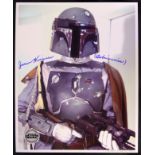 STAR WARS - JASON WINGREEN (VOICE OF BOBA FETT) SIGNED OFFICIAL PIX 8X10