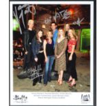 BUFFY THE VAMPIRE SLAYER - CAST SIGNED 8X10" PHOTOGRAPH