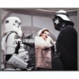 STAR WARS - JAMES EARL JONES & PETER GEDDIS DUAL SIGNED PHOTO