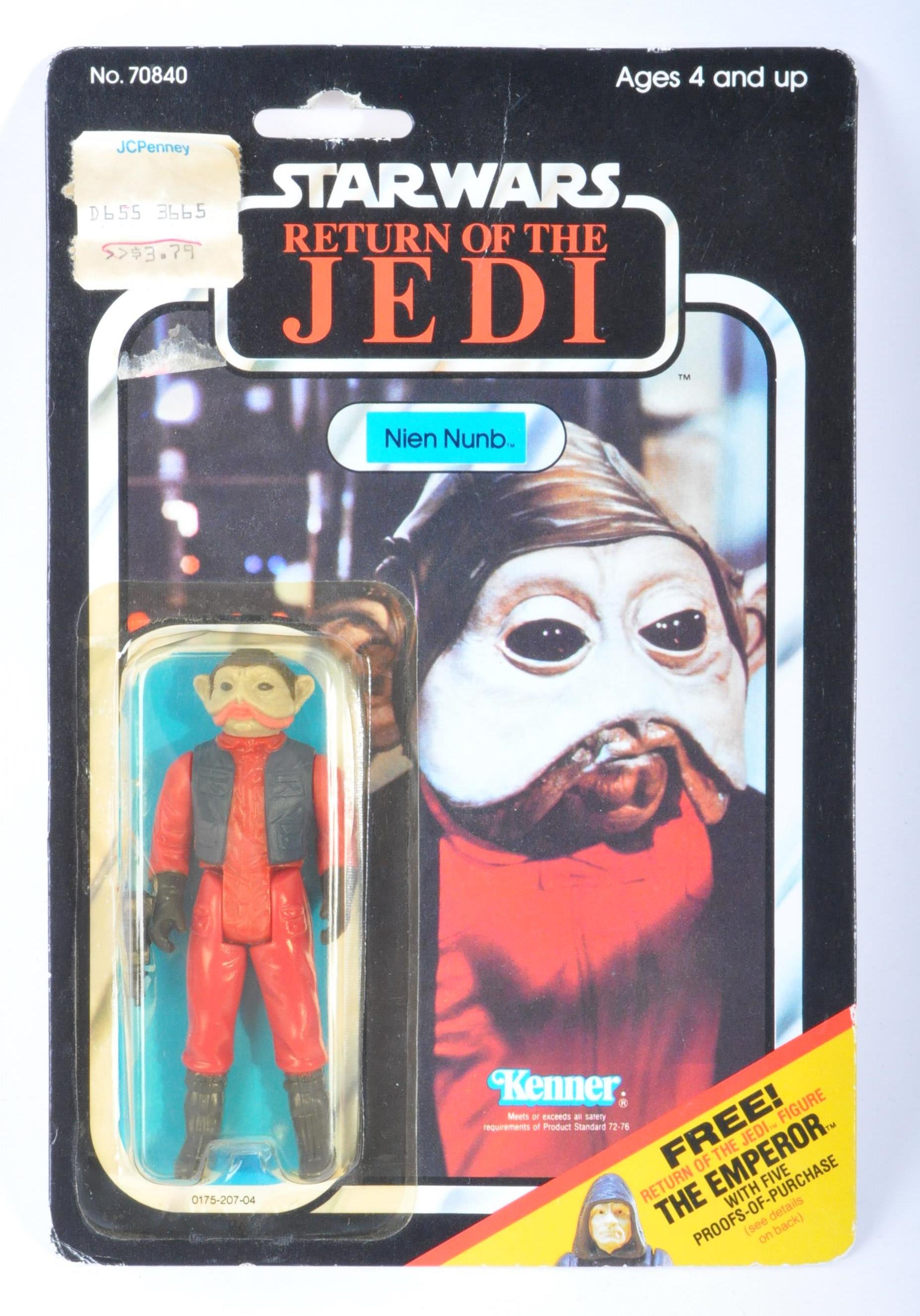 STAR WARS - ORIGINAL VINTAGE MOC CARDED ACTION FIGURE