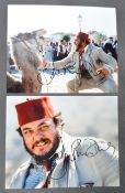 INDIANA JONES - RAIDERS - JOHN RHYS DAVIES - SIGNED 8X10" PHOTOS