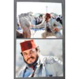 INDIANA JONES - RAIDERS - JOHN RHYS DAVIES - SIGNED 8X10" PHOTOS