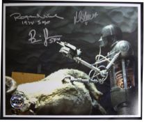 STAR WARS - SPECIAL EFFECTS - EMPIRE STRIKES BACK TRIPLE SIGNED PHOTO