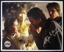 STAR WARS - EMPIRE STRIKES BACK - BILLY DEE WILLIAMS OFFICIAL PIX SIGNED