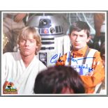 STAR WARS - COLIN HIGGINS (D.2012) - OFFICIAL PIX SIGNED PHOTO