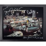 STAR WARS - OFFICIALLY LICENSED MULTI-SIGNED 8X10" - RIMMER, HARRIS ETC
