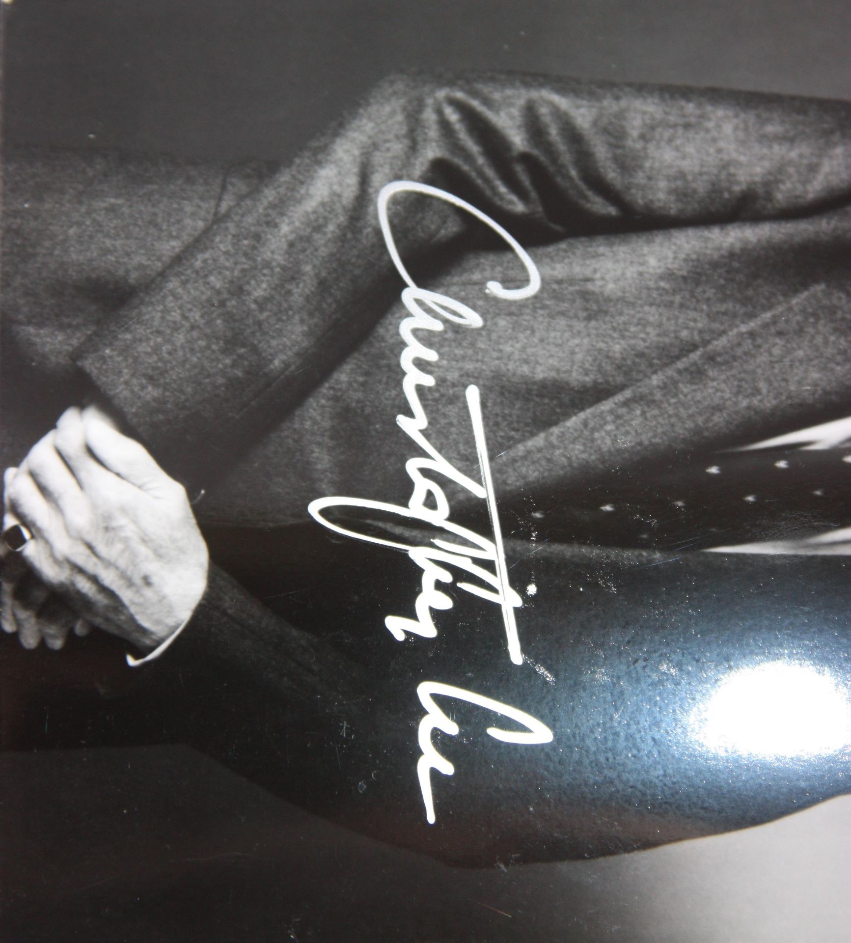 STAR WARS - SIR CHRISTOPHER LEE (1922-2015) - SIGNED 6X4" PHOTO - Bild 2 aus 2