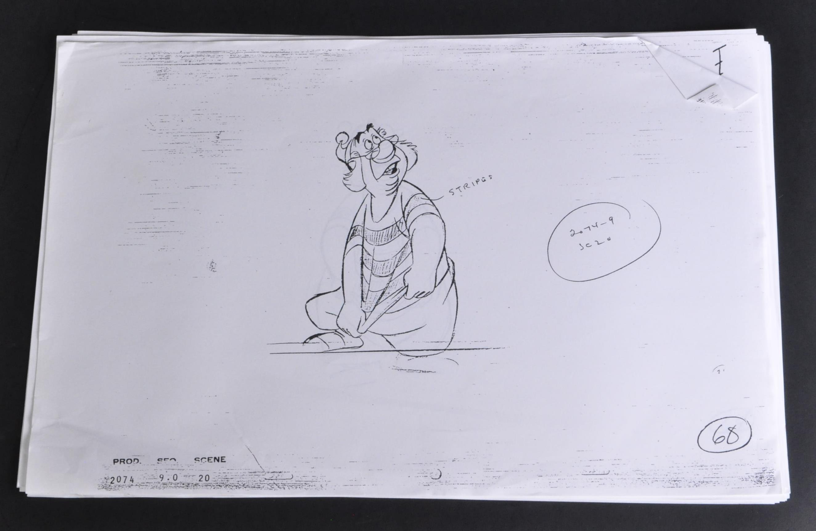 PETER PAN (1953) - DISNEY - ARTIST'S REFERENCE LIBRARY ' SMEE ' ARTWORK