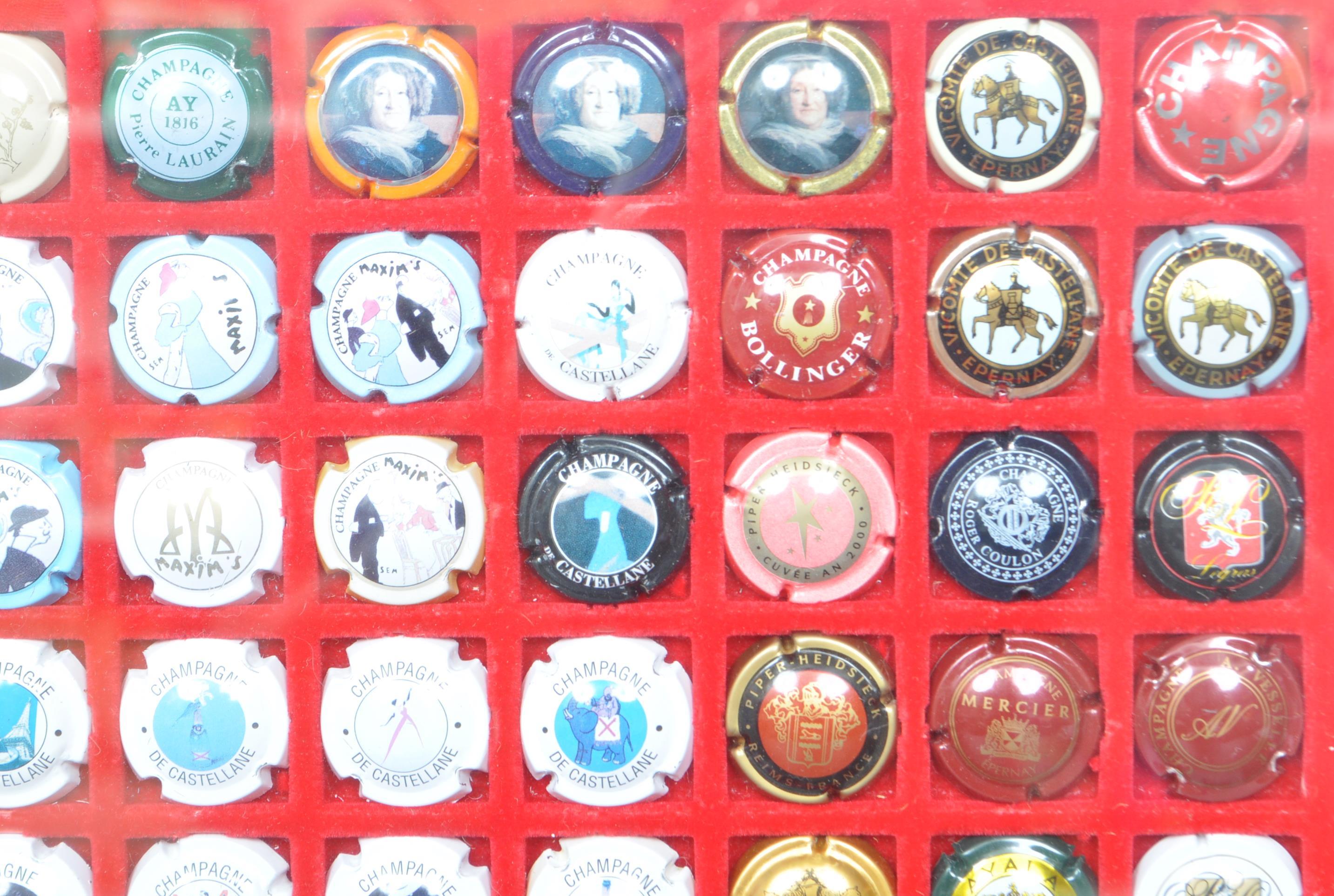 COLLECTION OF VINTAGE CORK BOTTLE TOPS - CHAMPAGNE - Image 2 of 7