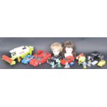 COLLECTION OF VINTAGE 20TH CENTURY TOY VEHICLES
