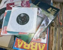 LARGE PRIVATE COLLECTION OF 45'S / SINGLES RECORDS 300+