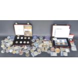 LARGE COLLECTION OF WESTMINSTER GOLD PLATED AND OTHER COINS