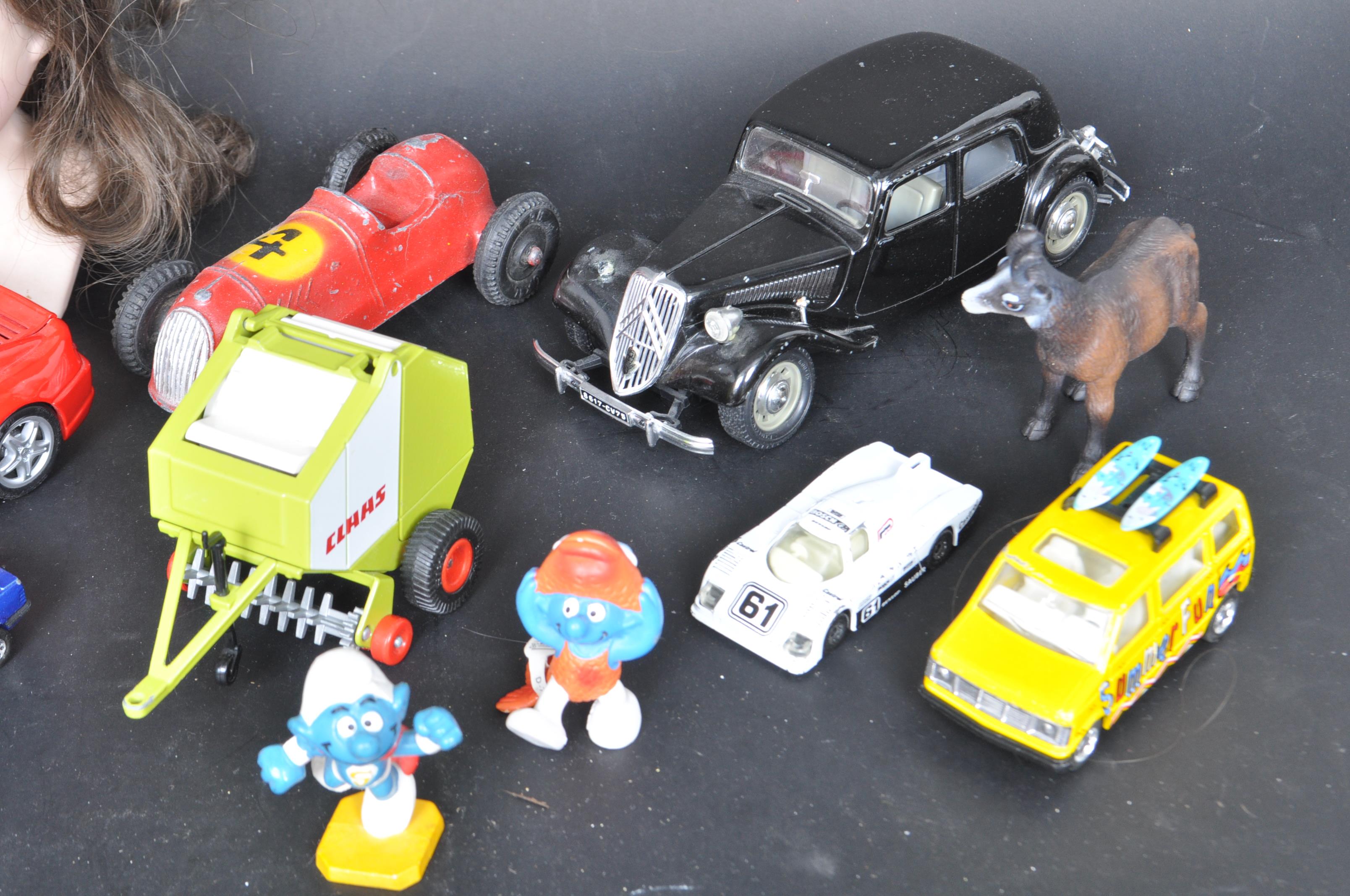 COLLECTION OF VINTAGE 20TH CENTURY TOY VEHICLES - Image 2 of 9