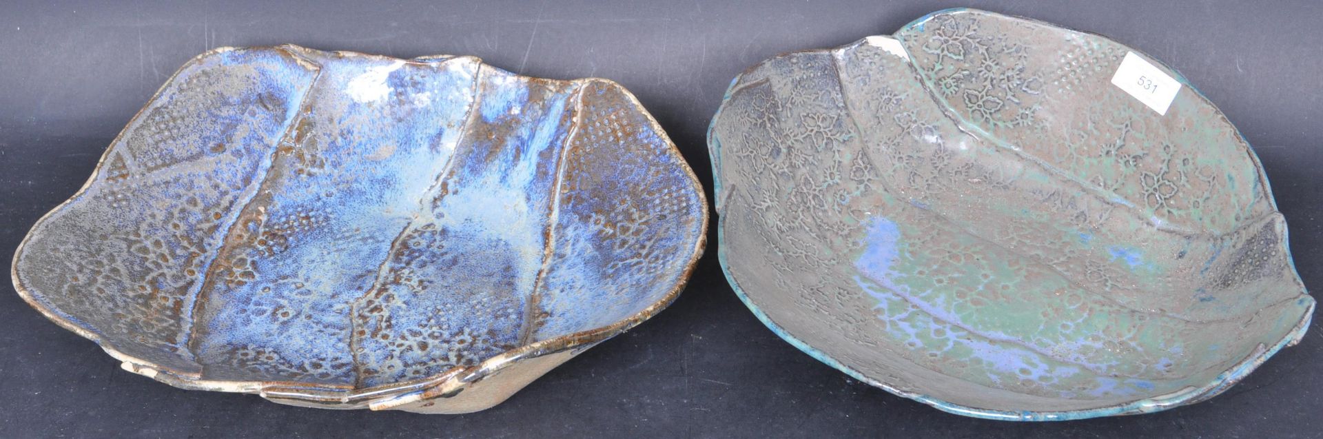 PAIR OF VINTAGE 20TH CENTURY STUDIO ART POTTERY BOWLS BY JO YOUNG - Image 2 of 14