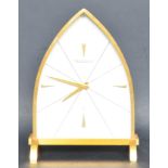 MID 20TH CENTURY JAEGER LE COULTRE MODEL 381 8 DAY MANTEL CLOCK