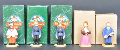 CAMBERWICK GREEN – ROBERT HARROP – X5 FIGURINES / STATUES