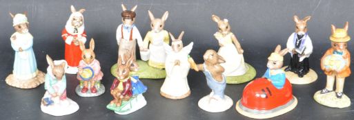 COLLECTION OF ROYAL DOULTON BUNNYKINS FIGURES