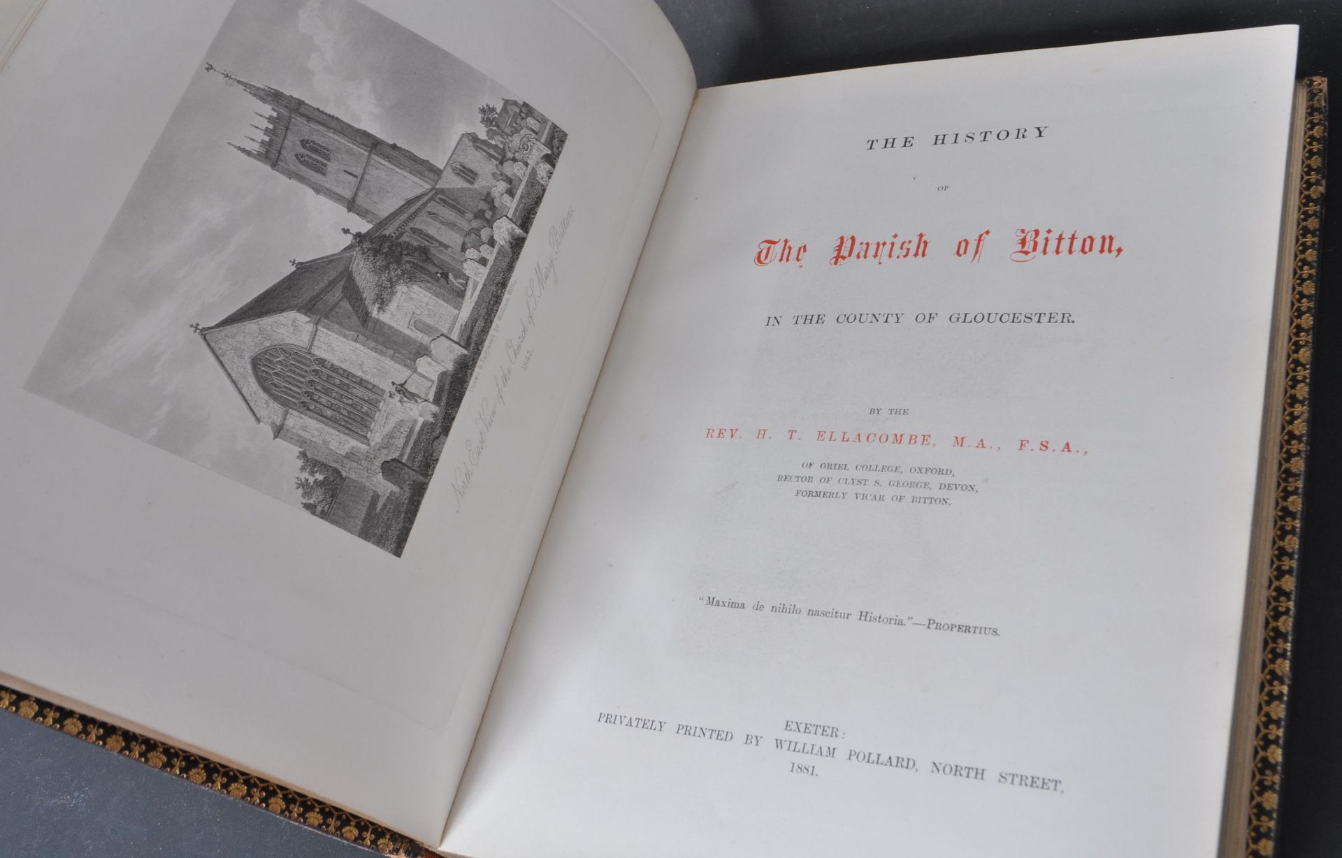THE HISTORY OF THE PARISH OF BITTON 1881- ELLACOMBE - Bild 3 aus 8