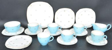 1950S ALFRED MEAKIN MORNING STAR TEA SERVICE