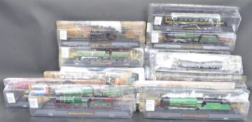 COLLECTION OF 12 AMERCOM COLLECTOR MODEL TRAINS