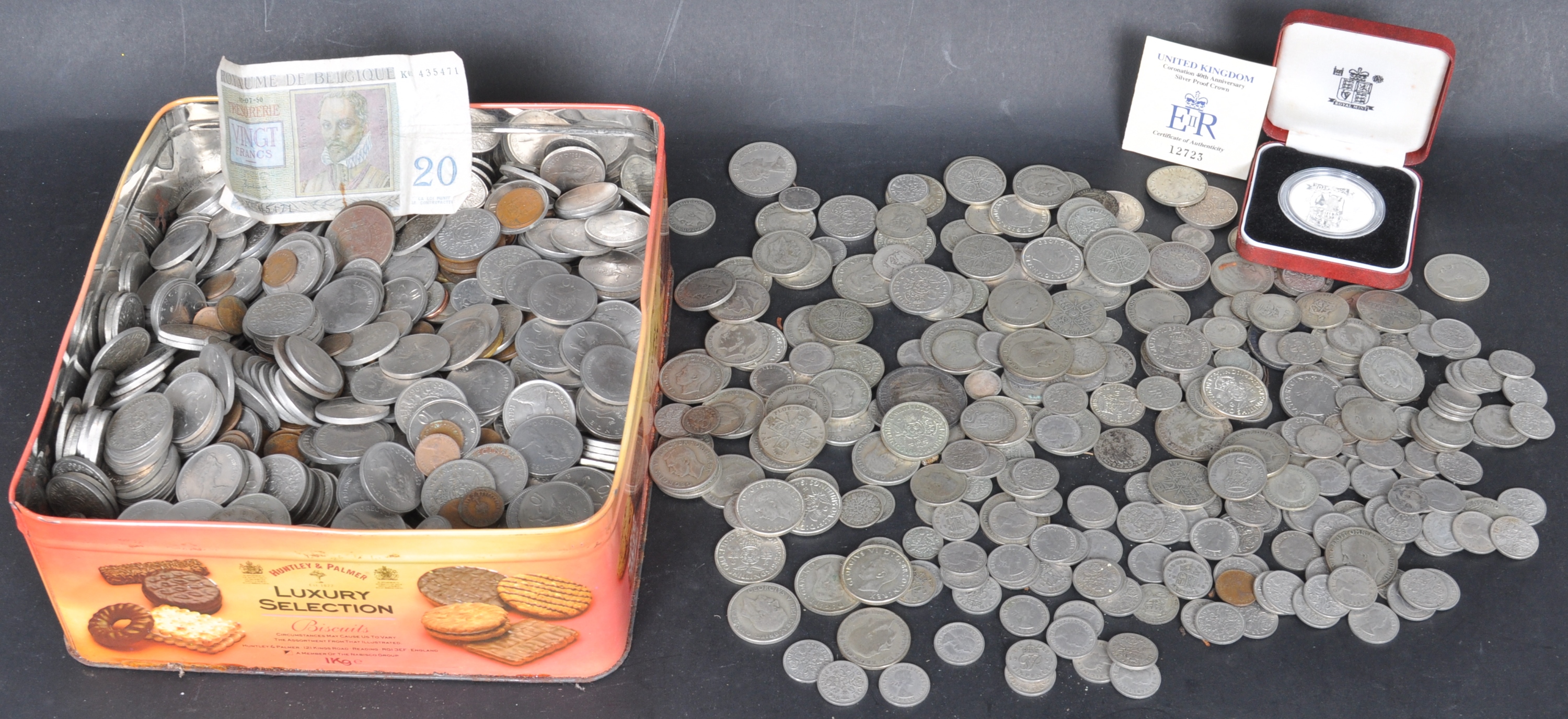 LARGE COLLECTION OF 19TH AND 20TH CENTURY COINS