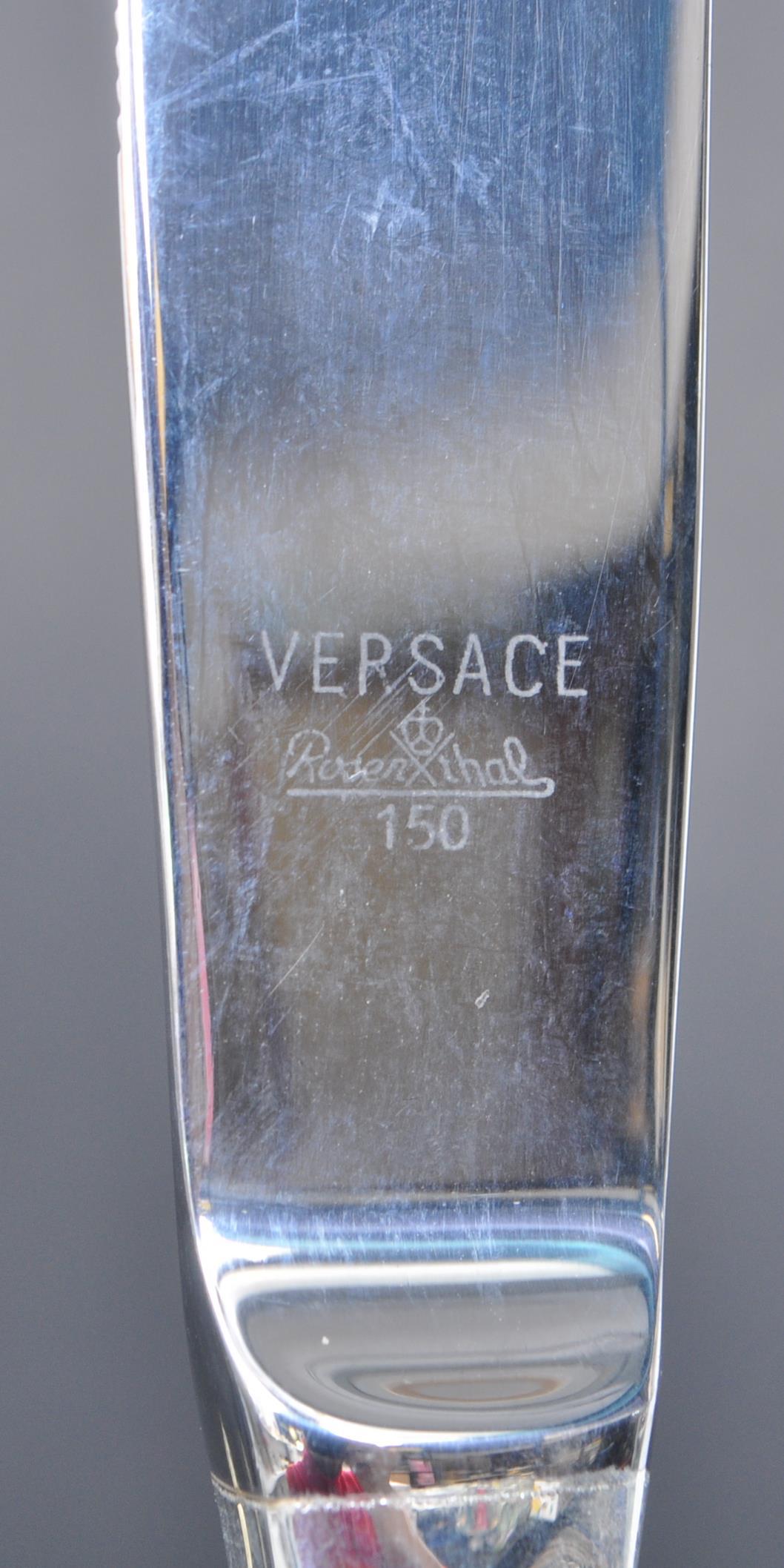VERSACE ROSENTHAL CUTLERY CANTEEN - Image 6 of 9