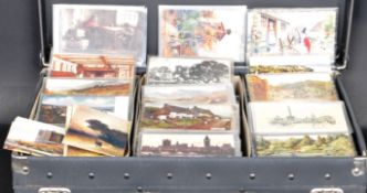 LARGE POSTCARD COLLECTION OF 600- 800 TOPOGRAPHICAL VIEWS