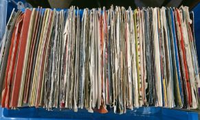 LARGE COLLECTION APPROX 400+ 45'S VINYL SINGLES