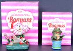 BAGPUSS – ROBERT HARROP – 2X BOXED RESIN STATUES / FIGURINES