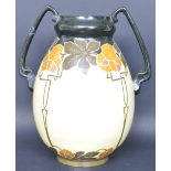 VINTAGE SECESSIONIST VASE WITH TWIN HANDLES