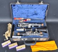 VINTAGE MID 20TH CENTURY BOOSEY & HAWKES OF LONDON CLARINET