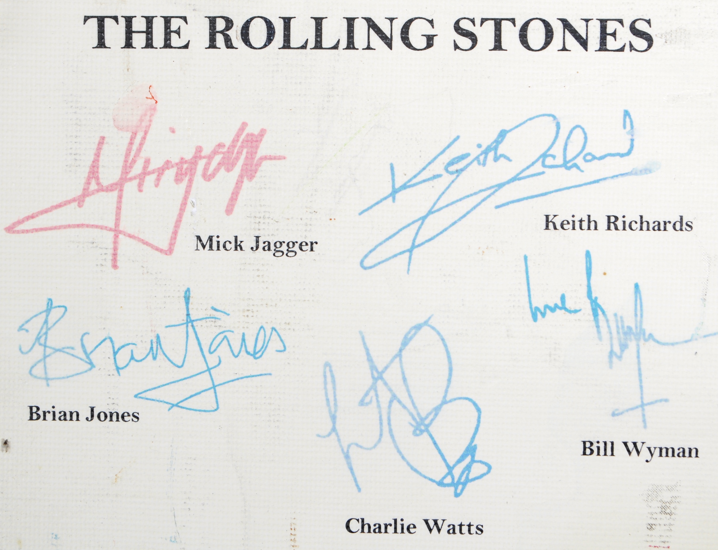 VINTAGE 20TH CENTURY ROLLING STONES FACSIMILE PHOTOGRAPHS - Image 3 of 3