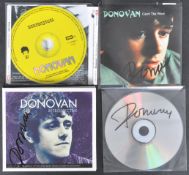 DONOVAN - SCOTTISH SINGER / SONGWRITER - COLLECTION OF X5 AUTOGRAPHS