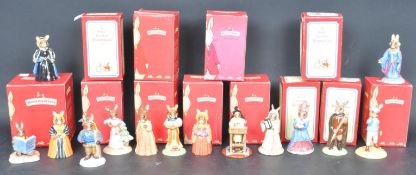 COLLECTION OF VINTAGE ROYAL DOULTON BUNNYKINS FIGURES