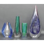 COLLECTION OF VINTAGE WHITEFRIARS ART STUDIO GLASS