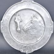 EARLY 20TH CENTURY WMF STYLE PEWTER PLATE