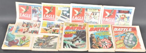 COLLECTION OF 1950S CHILDRENS COMICS BATTLE / EAGLE