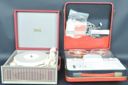 RETRO VINTAGE MID 20TH CENTURY GEC REEL TO REEL PLAYER & ANOTHER