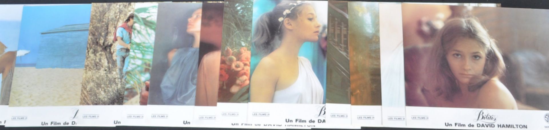 COLLECTION OF 14 FILM STILL PICTURES FROM BILITIS