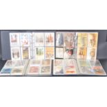 COLLECTION OF 5 POSTCARD ALBUMS - ADVERTISING INTEREST