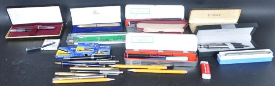 COLLECTION OF VINTAGE 20TH CENTURY PENS