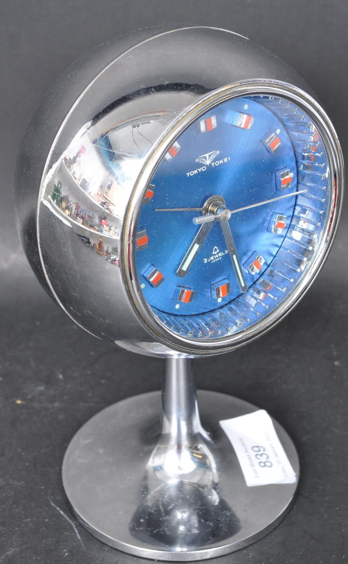 RETRO JAPANESE TOKYO TOKEI SPACE AGE CLOCK - Bild 4 aus 4