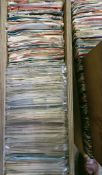 LARGE COLLECTION APPROX 250+ 45'S VINYL SINGLES