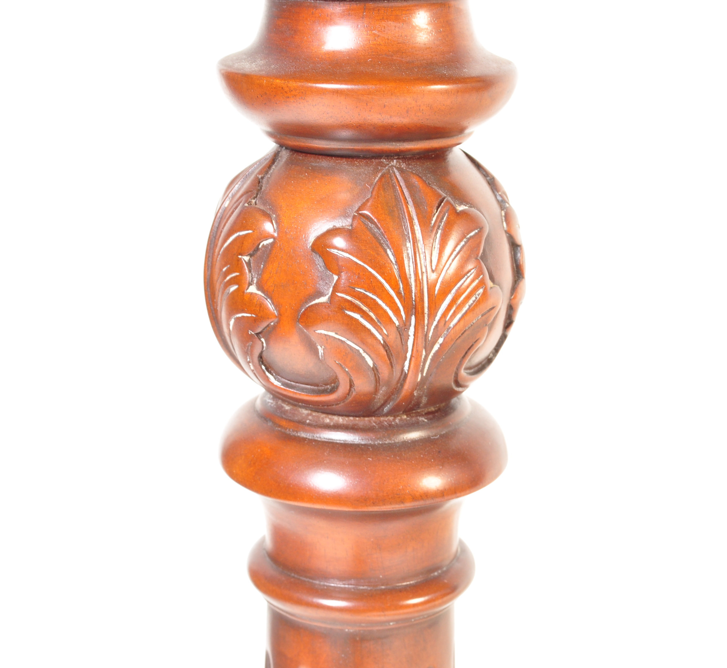 VICTORIAN MAHOGANY TORCHERE - PLANT STAND - Image 5 of 7