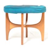 VICTOR B WILKINS G-PLAN FRESCO TEAK WOOD STOOL