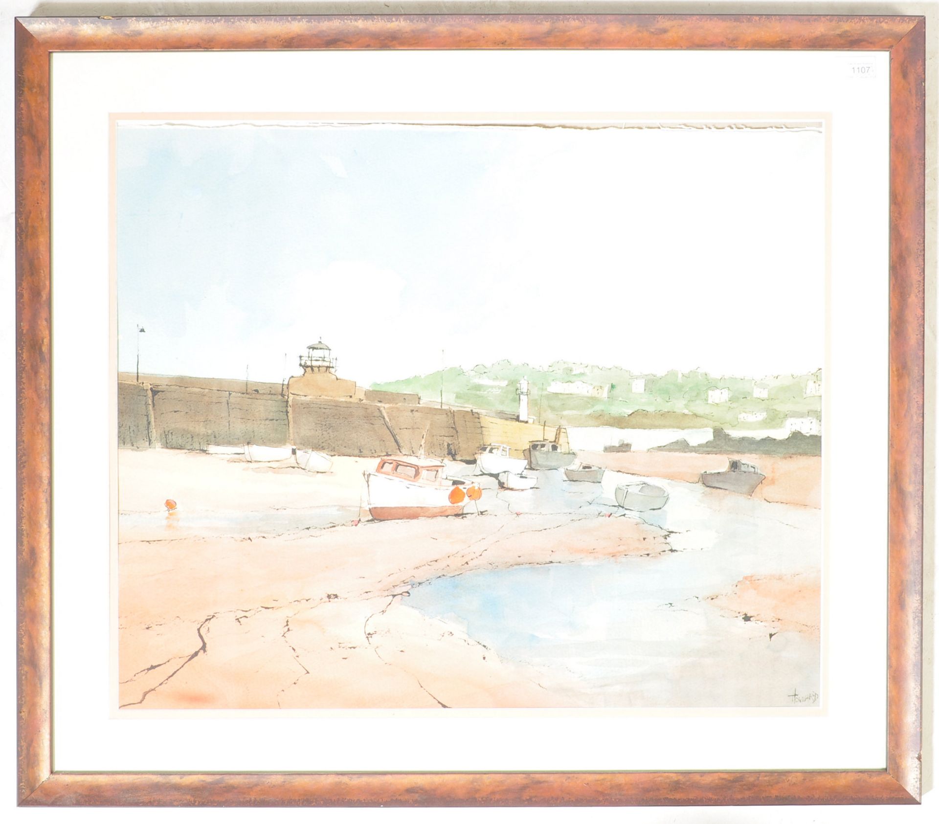 LATE 20TH CENTURY WATERCOLOUR SIGNED HOWARD